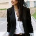 Great combinations with women's favorite jackets in black